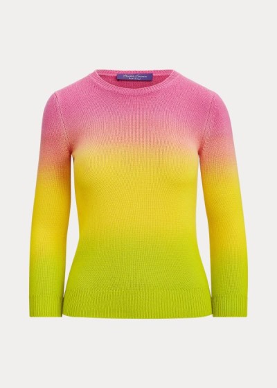 Suéter Ralph Lauren Dip-Dyed Cashmere Mulher 32740-CBLE